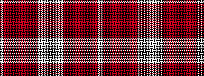 idealised woven sample of pattern KWKRKRKRKRKRKRKRKRKRKRKRKRKWKWKWKWKW