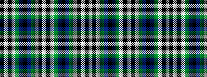 idealised woven sample of pattern KWKWGBKBGWKW