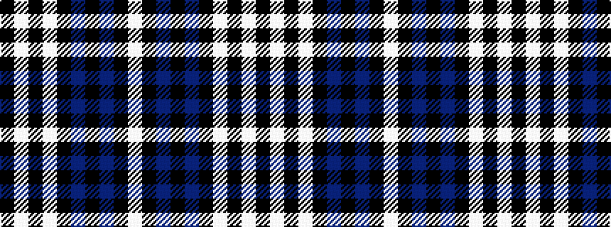idealised woven sample of pattern KWKWKBKBKW