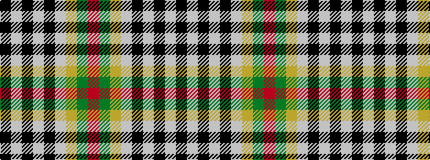 idealised woven sample of pattern KWKWKWYGR