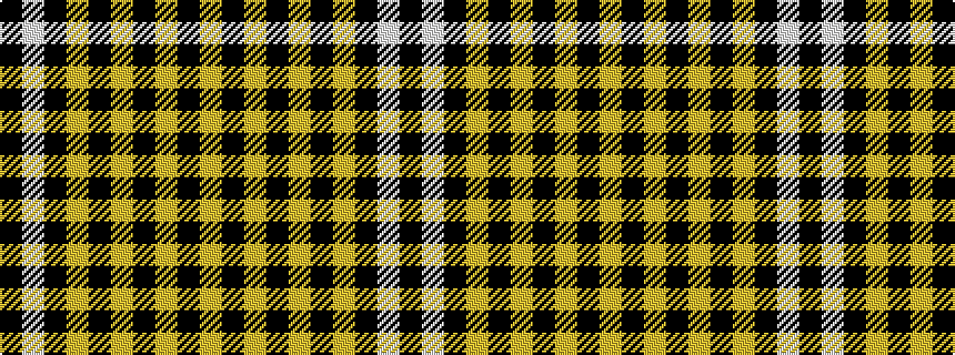 idealised woven sample of pattern KWKYKYKYKY