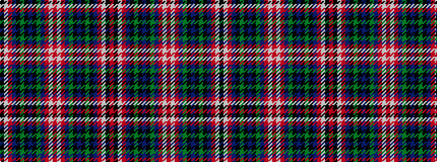 idealised woven sample of pattern KWRBKGKBKGBRWRWRBGKBKGKBRWKR