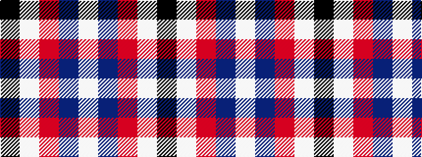 idealised woven sample of pattern KWRBW