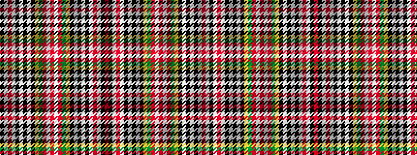 idealised woven sample of pattern KWRWKWKWKYGRWRWRGYKWKWKWRWKR