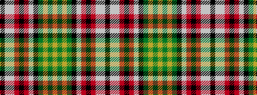 idealised woven sample of pattern KWWRKRWKGYGY