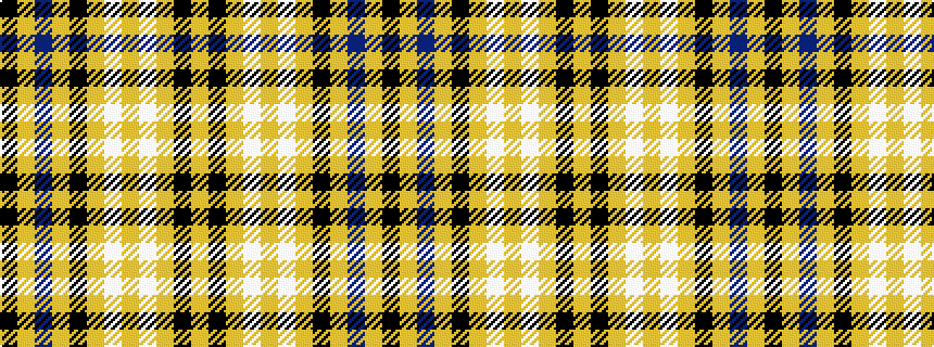 idealised woven sample of pattern KYBYKYWYWYKY