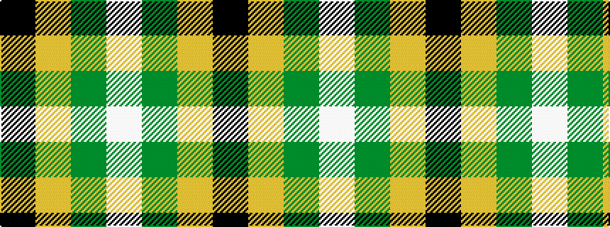 idealised woven sample of pattern KYGW