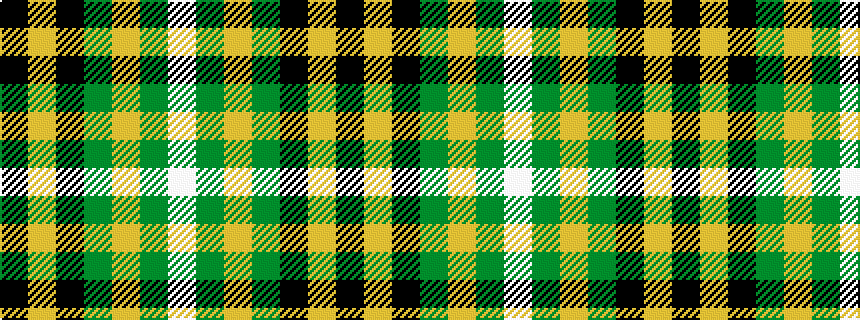 idealised woven sample of pattern KYKGYGW