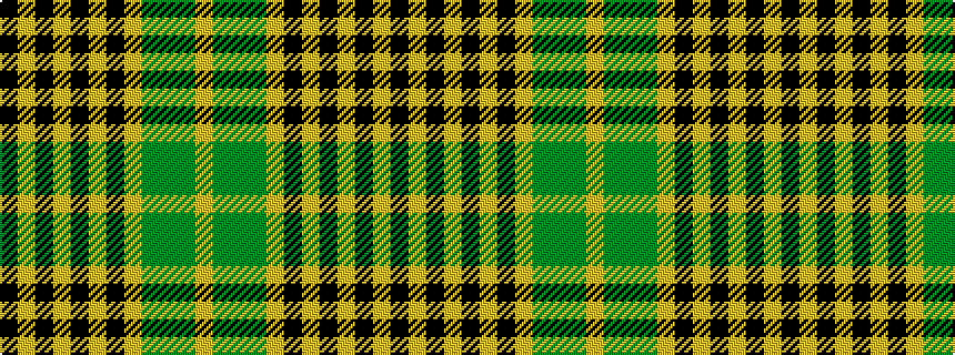 idealised woven sample of pattern KYKYKYKYGGGY