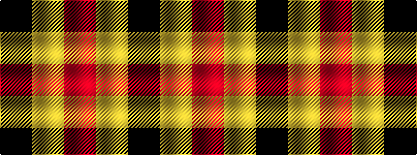 idealised woven sample of pattern KYR