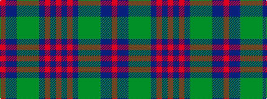 idealised woven sample of pattern RBBGGGGBRBR