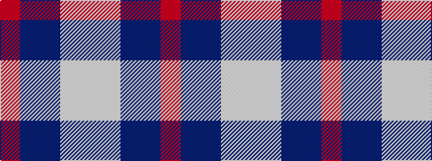 idealised woven sample of pattern RBBWW