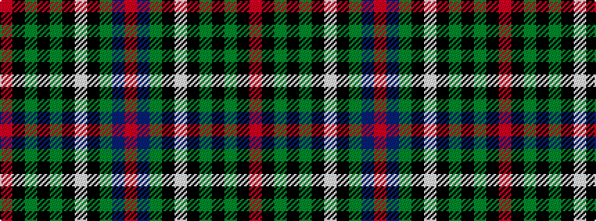 idealised woven sample of pattern RBGKWKGKGKR