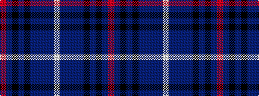 idealised woven sample of pattern RBKBKBBBBW