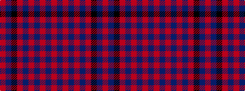 idealised woven sample of pattern RBKRBRBRBR