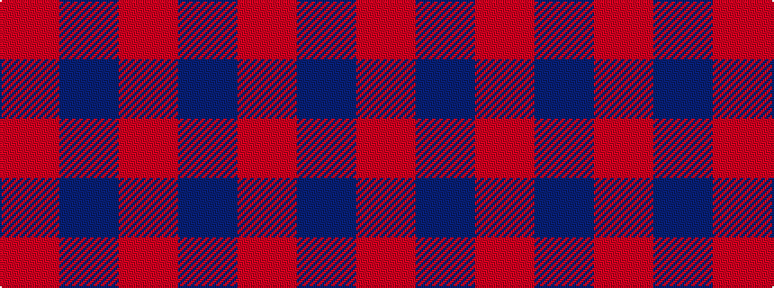 idealised woven sample of pattern RBR
