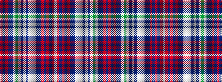 idealised woven sample of pattern RBRBBWGWBWBWWWBBRBRBRW