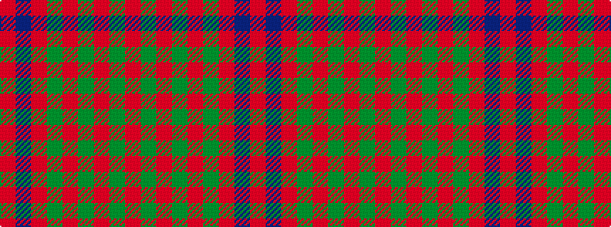 idealised woven sample of pattern RBRGRGRGR