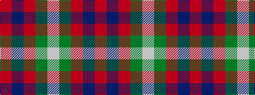 idealised woven sample of pattern RBRGW