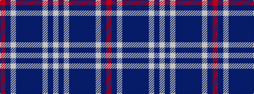 idealised woven sample of pattern RBWBBBBBWBW