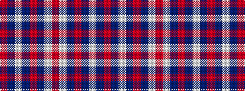 idealised woven sample of pattern RBWBRBWR