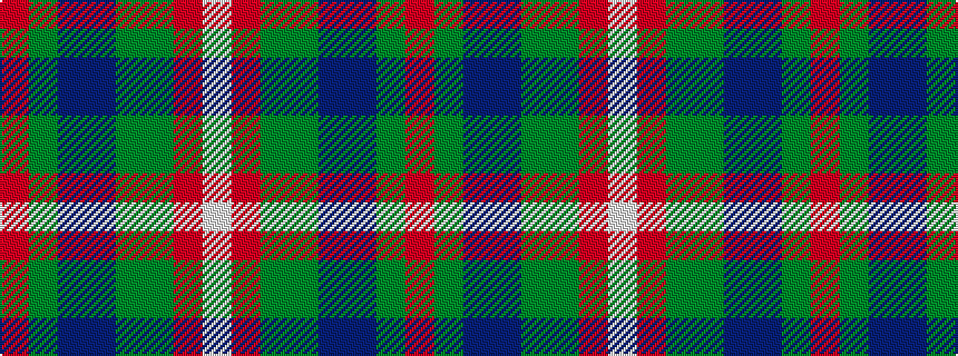 idealised woven sample of pattern RGBBGGRW