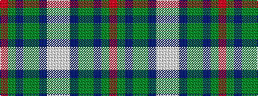 idealised woven sample of pattern RGBGGBWW