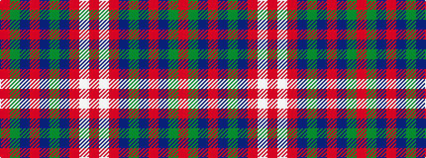 idealised woven sample of pattern RGBRBGBRWR