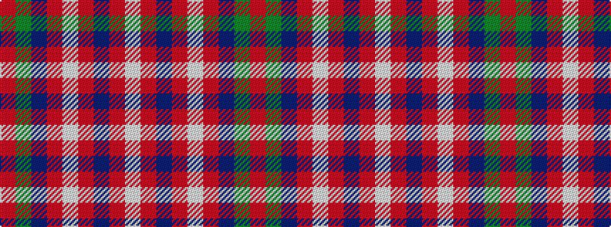 idealised woven sample of pattern RGBRWRBRW