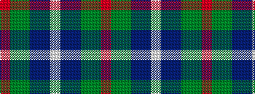 idealised woven sample of pattern RGGBBW