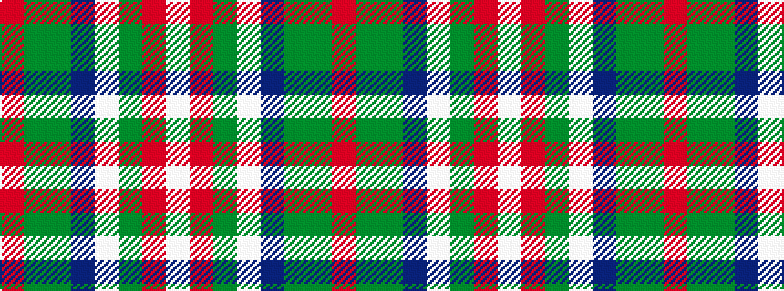 idealised woven sample of pattern RGGBWGRW