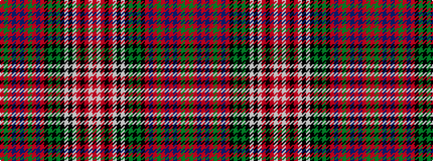 idealised woven sample of pattern RGRBRBRGRBRKGKGKWKWRKRWR