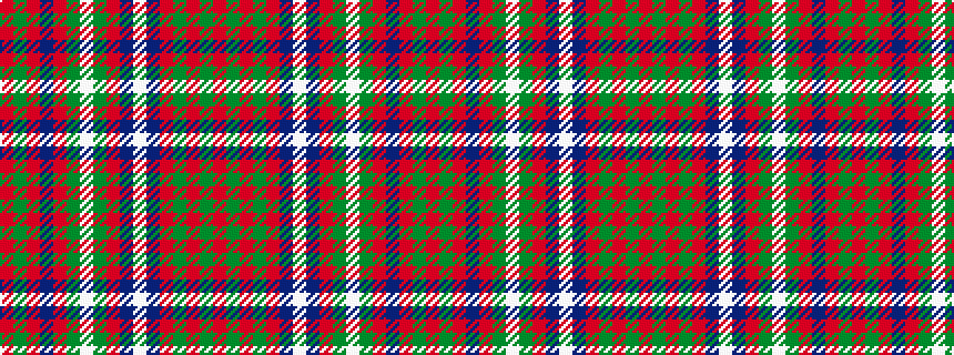 idealised woven sample of pattern RGRBRGWGRBWBRGRGR