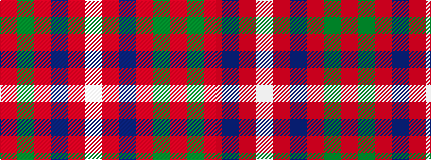 idealised woven sample of pattern RGRBRW