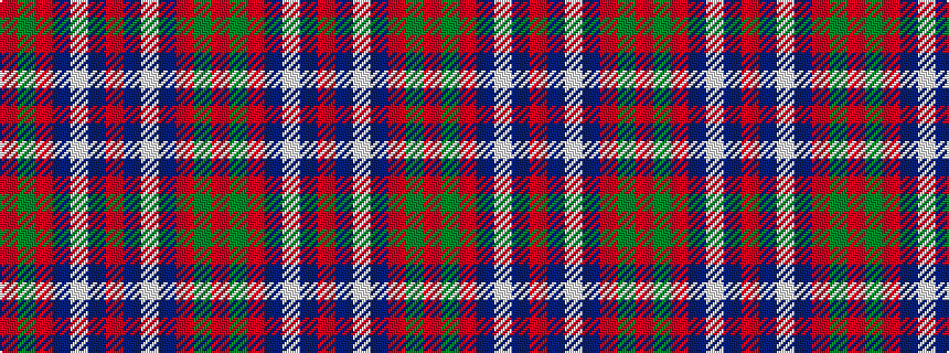 idealised woven sample of pattern RGRBWBRBWBRGR
