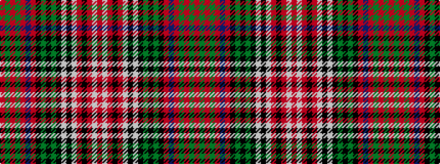 idealised woven sample of pattern RGRGRBRKGKGKWKWRKRWR