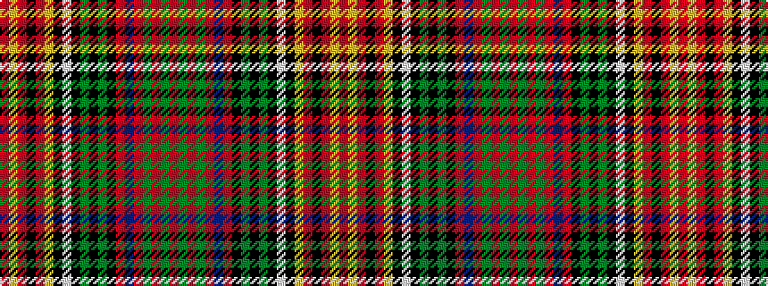 idealised woven sample of pattern RGRGRBRKGKGKWKYRKRYR
