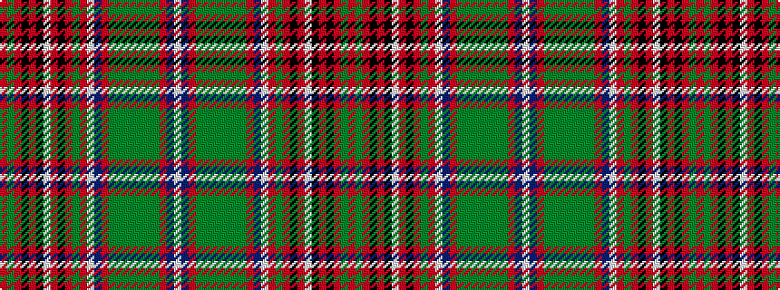 idealised woven sample of pattern RGRKRKWRKRGRWBRGGGGGGGRBW
