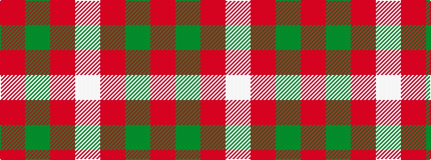 idealised woven sample of pattern RGRW