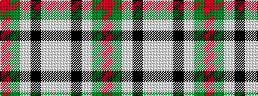 idealised woven sample of pattern RGWKWW
