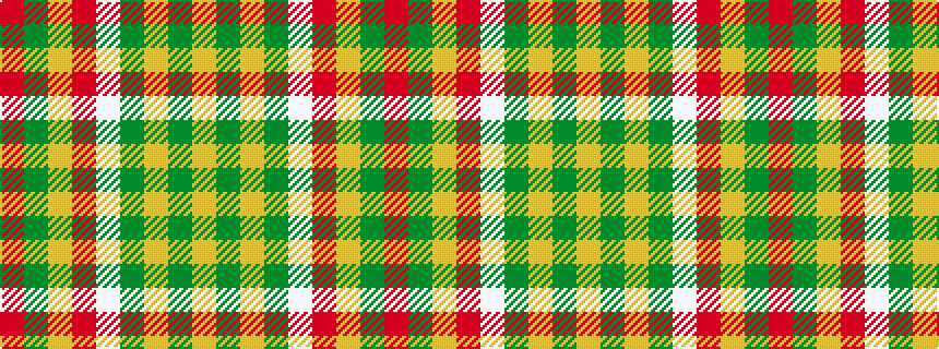 idealised woven sample of pattern RGYRWGYGY