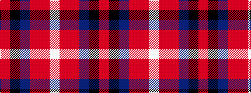 idealised woven sample of pattern RKBRRW
