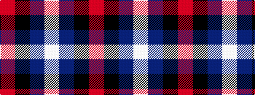 idealised woven sample of pattern RKBW