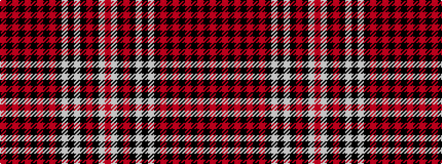 idealised woven sample of pattern RKRKRKRKRKWKWKRKWR