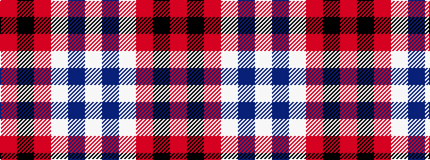 idealised woven sample of pattern RKRWBW