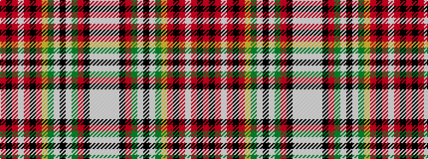 idealised woven sample of pattern RKRWRKRYGWKWGRKWWW