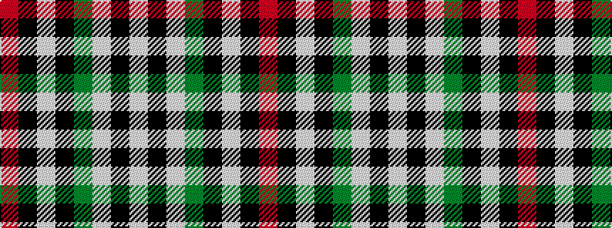 idealised woven sample of pattern RKWKGWKW