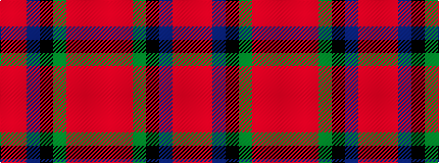 idealised woven sample of pattern RRBKGRRR