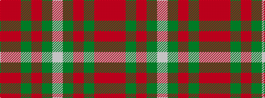 idealised woven sample of pattern RRGRGW