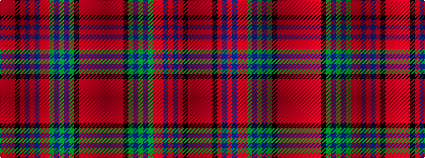 idealised woven sample of pattern RRRKRBRBRRGBGBGKRRRRR